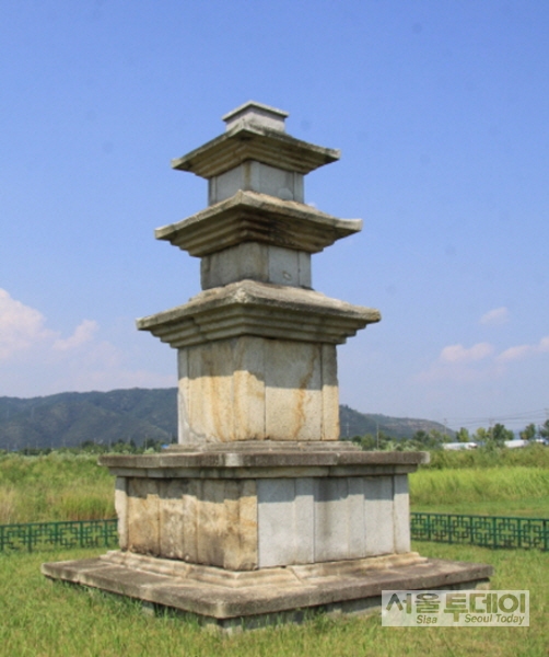 통일신라 석탑 '경주 미탄사지 삼층석탑' 보물 지정 예고